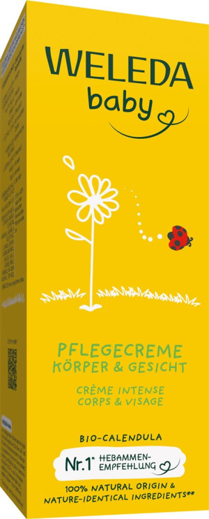Weleda Baby Pflegecreme Körper & Gesicht - 75ml