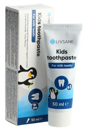 Livsane Kinderzahnpasta Milchzähne - 50ml