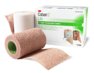 3M Coban 2 Lite Kompressionssystem Set - 10cm x 3.2m