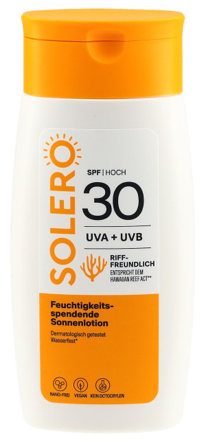 Solero Sonnenlotion feuchtigkeitsspendend SPF30 - 200ml