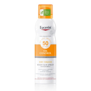 Eucerin Oil Control Dry Touch Body Sun Spray LSF50 - 200ml