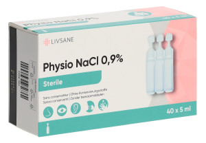 Livsane Physio NaCl 0.9 % steril - 40 Stk.