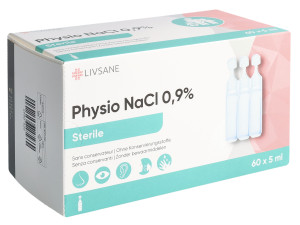 Livsane Physio NaCl 0.9 % steril - 60 Stk.