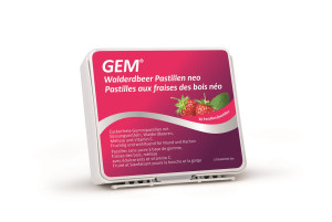 GEM Walderdbeer Pastillen neo zuckerfrei - 36 Stk.