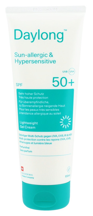 Daylong Sun Allergic & Hypersensitive Gel Cream SPF50+ - 100ml
