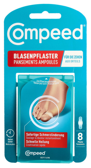 Compeed Blasenpflaster für die Zehen - 8 Stk.