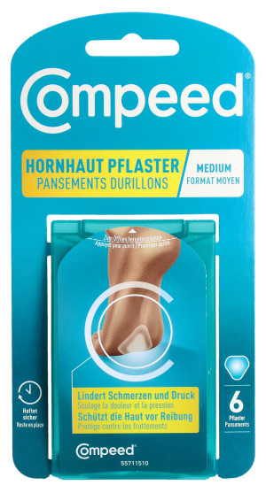 Compeed Hornhaut Pflaster Medium - 6 Stk.