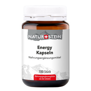 Naturstein Energy Kapseln - 100 Stk.