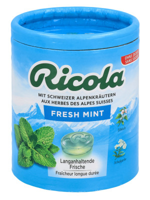 Ricola Fresh Mint ohne Zucker - 100g