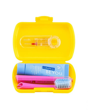 Curaprox Travel Set magenta gelb - 1 Set