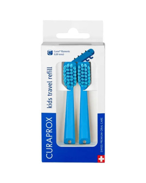 Curaprox Kids Travel Set refill blau - 2 Stk.
