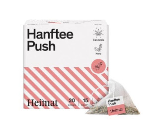 Heimat Hanftee Push Teebeutel - 15 Stk.