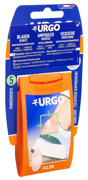 Urgo Blasenpflaster Ferse Schutz - 5 Stk.