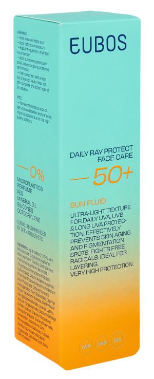Eubos Daily Ray Protect 50+ Sonnenfluid - 50ml