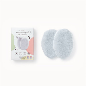 Waschies Baby- und Kinderwaschpads hellblau - 2 Stk.