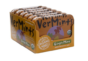 VerMints GingerMint IngwerMinze Bio Pastillen - 6x40g