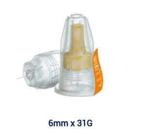 Ascensia Contour Comfort Pen Nadeln 6mm 31G - 100 Stk.