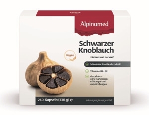 Alpinamed Schwarzer Knoblauch Kapseln - 240 Stk.