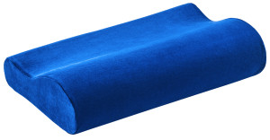 Elsa Nackenkissen Standard 50x11cm inkl. Veloursbezug Royal Blau - 1 Stk.