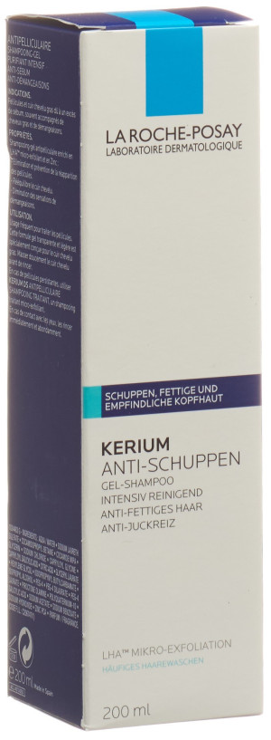 La Roche Posay Kerium Antischuppen Gel-Shampoo - 200ml