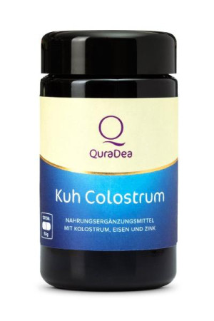 Quradea Colostrum Kapseln aus Schweizer BIO-Milch - 120 Kaps.