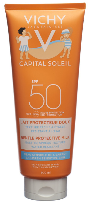 Vichy Capital Soleil Kinder Sonnenschutz Milch LSF50 - 300ml