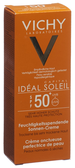 Vichy Ideal Soleil Feuchtigkeitsspendende Sonnen-Creme LSF50+ - 50ml