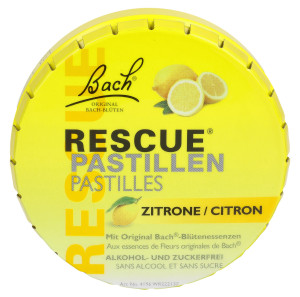Bach Rescue Pastillen Zitrone - 50g