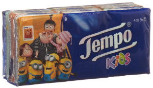 Tempo Taschentücher Kids Mini Pack - 9x5 Stk.