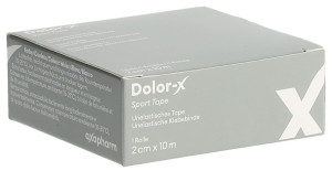 Dolor-X Sport Tape weiss 2cmx10m - 1 Rolle
