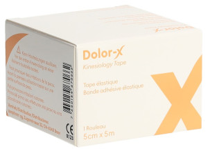 Dolor-X Kinesiology Tape 5cmx5m beige - 1 Rolle