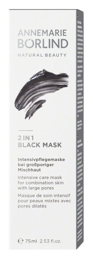 Annemarie Börlind 2in1 Black Mask - 75ml