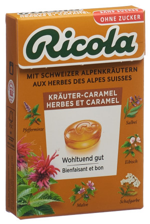 Ricola Kräuter-Caramel ohne Zucker - 50g