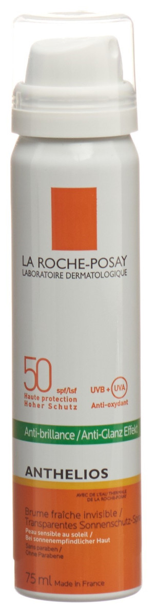 La Roche Posay Anthelios Transparentes Anti-Glanz-Spray LSF 50 - 75ml