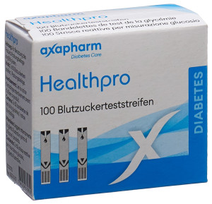 Axapharm Healthpro Blutzucker-Teststreifen - 100 Stk.