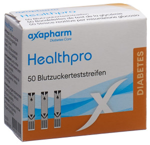 Axapharm Healthpro Blutzucker-Teststreifen - 50 Stk.