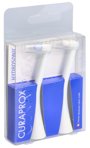 Curaprox Hydrosonic Ersatzbürstenköpfe Single - 2 Stk.