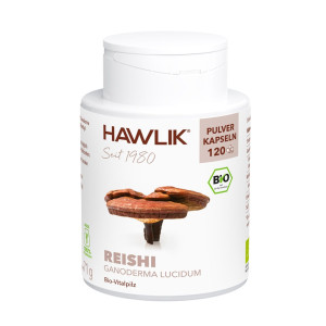 Hawlik Bio Reishi Pulver Kapseln - 120 Stk.