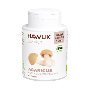 Hawlik Bio Agaricus Pulver Kapseln - 120 Stk.