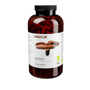 Hawlik Bio Reishi Pulver Kapseln - 500 Stk.