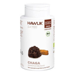 Hawlik Bio Chaga Extrakt Kapseln - 240 Stk.