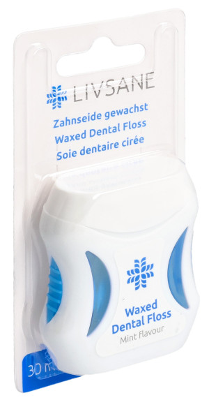 Livsane Zahnseide gewachst - 30m