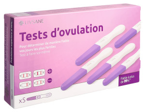 Livsane Ovulationstests - 5 Stk.