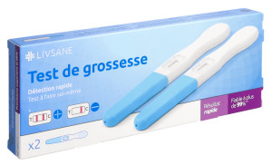 Livsane Schwangerschaftstest schnelle Ergebnisse - 2 Stk.