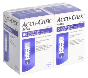 Accu-Chek (PI-GAX) Aviva Teststreifen - 2 x 50 Stk.