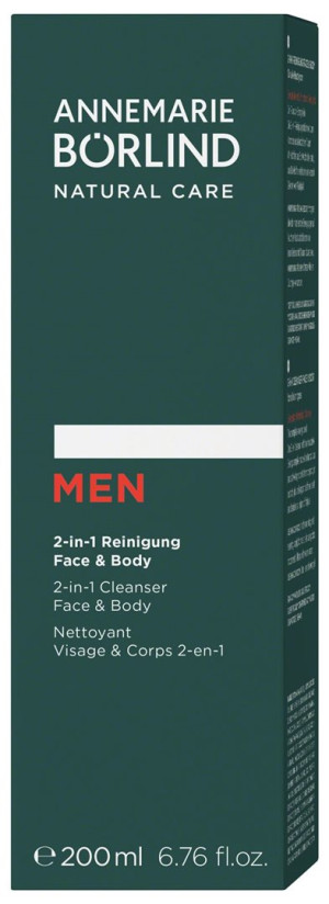 Annemarie Börlind Men 2in1 Reinigung Face&Body - 200ml
