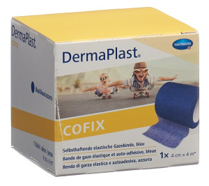 DermaPlast CoFix 4cmx4m blau - 1 Stk.