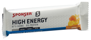 Sponser High Energy Bar Apricot-Vanilla - 45g