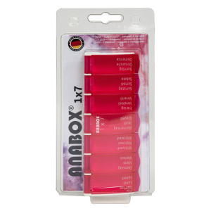 Anabox Medidispenser 1x7 pink D/F/I- 1 Stk.