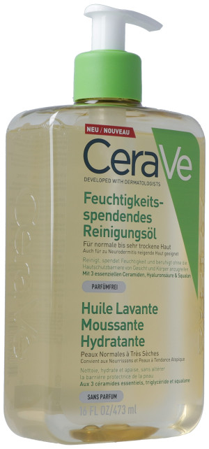 CeraVe Feuchtigkeitsspendendes Reinigungsöl - 473ml
